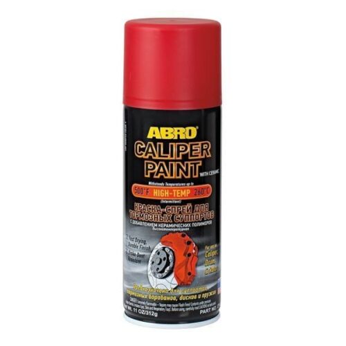 ABRO HIGH TEMP CERAMIC RED CALIPER PAINT CP-555-RED
