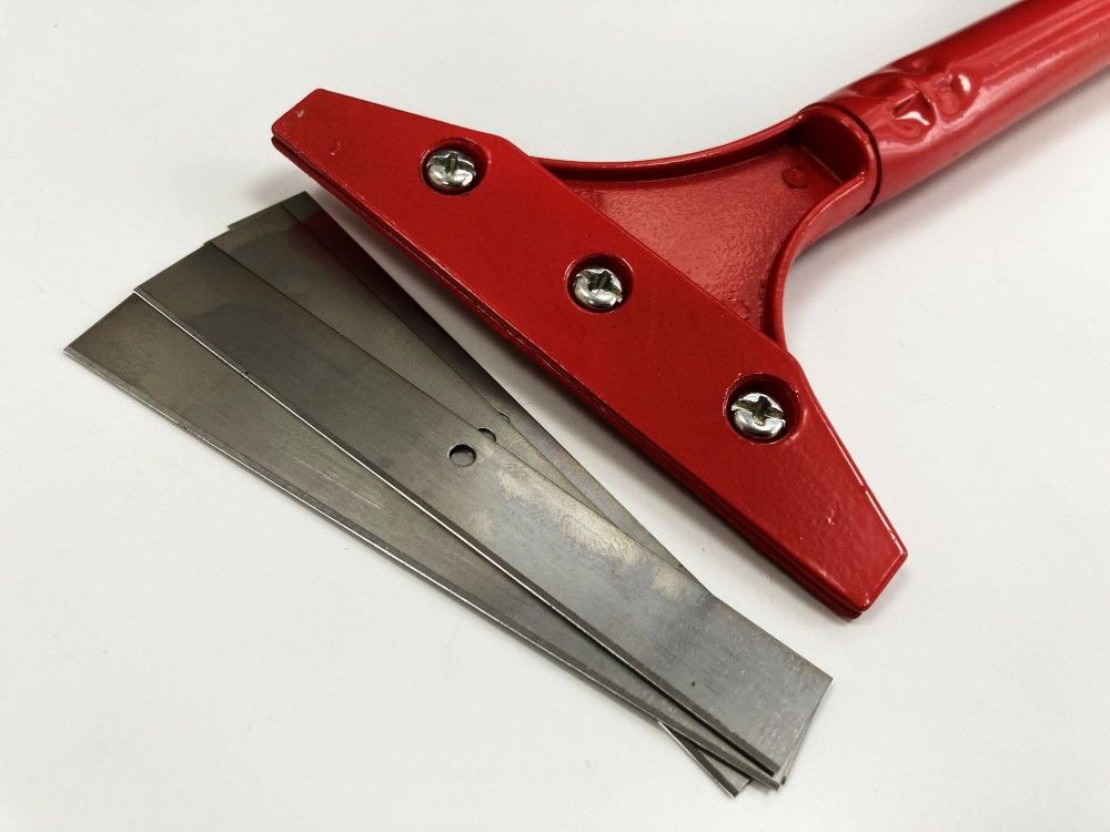 WALLPAPER SCRAPER 4" WITH 5 BLADES METAL BODY - TOOLZONE KDPDC185 - Image 2