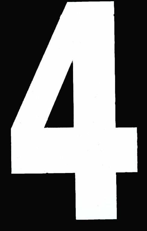 4 WHITE ISDE No4 5.25in