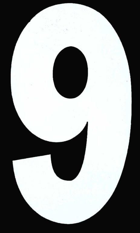 9 WHITE ISDE No9 5.25in