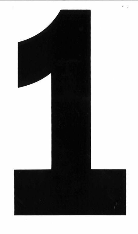 1 BLACK ISDE No1 5.25in