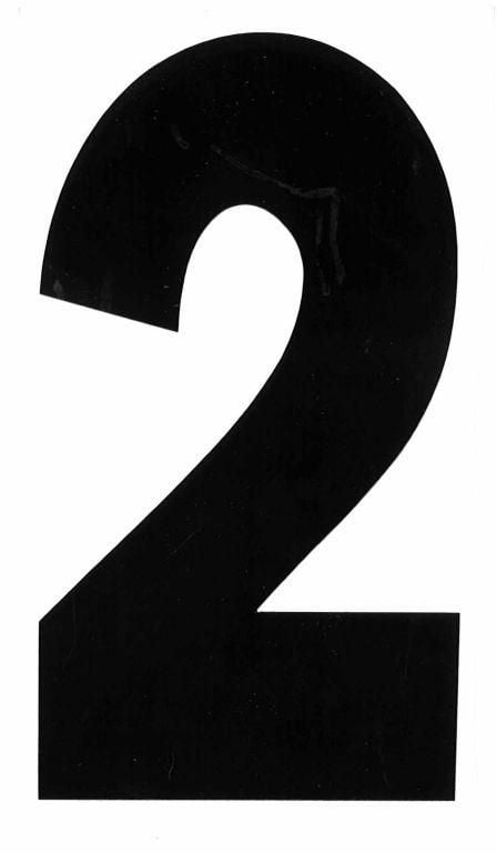 2 BLACK ISDE No2 5.25in