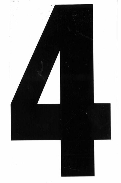 4 BLACK ISDE No4 5.25in