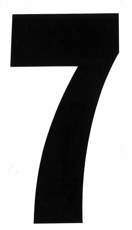 7 BLACK ISDE No7 5.25in