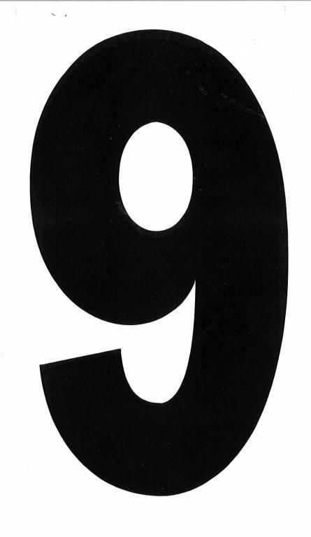 9 BLACK ISDE No9 5.25in