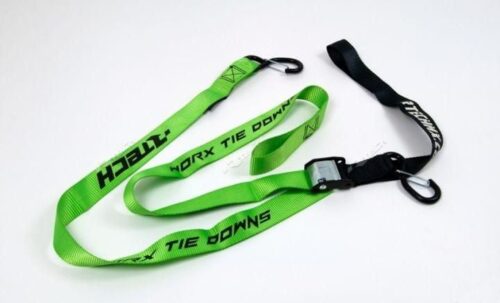 TIE DOWN REINFORCED 38mm GREEN, RTECH R-CINGHIAVE15