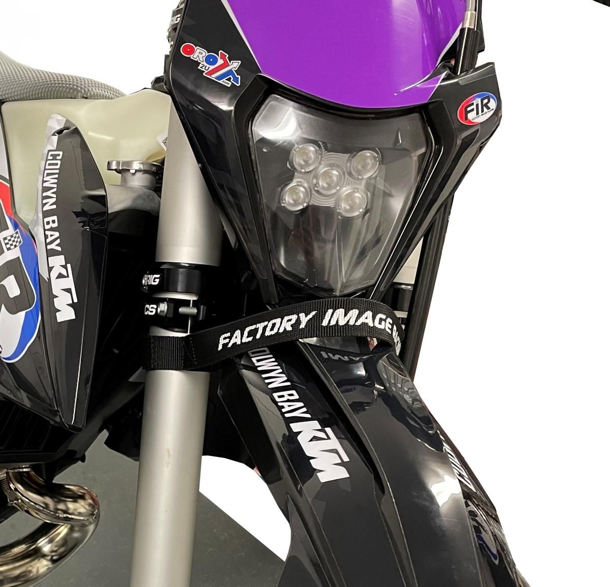 Front & Rear Enduro Fender Pull Strap Handle with Fixings - Universal Fitment - Image 2