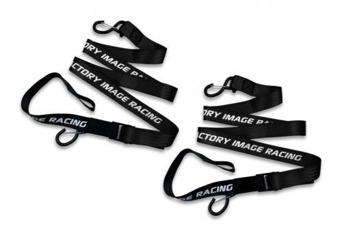 TIE DOWNS 38mm 1.5″ BLACK & BLACK, 500KG