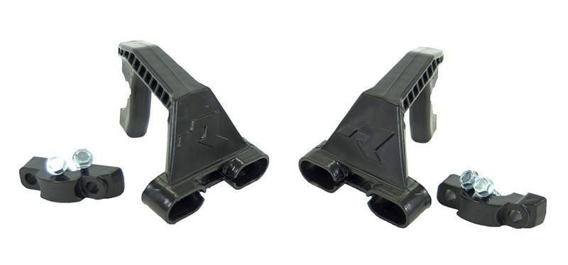 HP3 HANDGUARD WITH FITTING KIT RED/WHITE, RTECH R-HP3ENDRSBN0