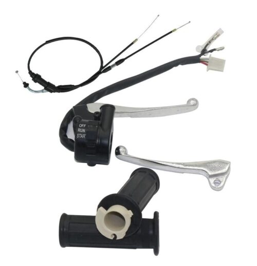 THROTTLE GRIPS CABLE & LEVERS KIT YAMAHA PW50 PEE WEE