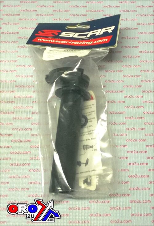 THROTTLE TUBE / BEARING, KTM 2-STK SCAR RACING TT501 BLACK, ALUMINIUM CNC BILLET 2-STROKE