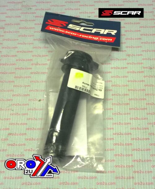 THROTTLE TUBE / BEARING, KTM 50/60SX SCAR RACING TT504 BLACK, ALUMINIUM CNC BILLET 2-STROKE