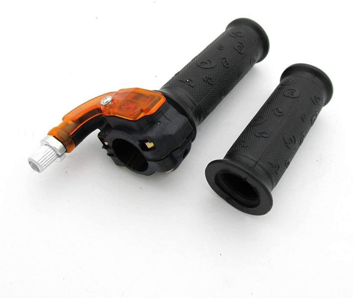 THROTTLE MINI GRIP SET, Handle Grip Throttle Clamp 49cc Pocket Bike Mini Moto Quads Twist Throttle Accelerator Grip - Image 3