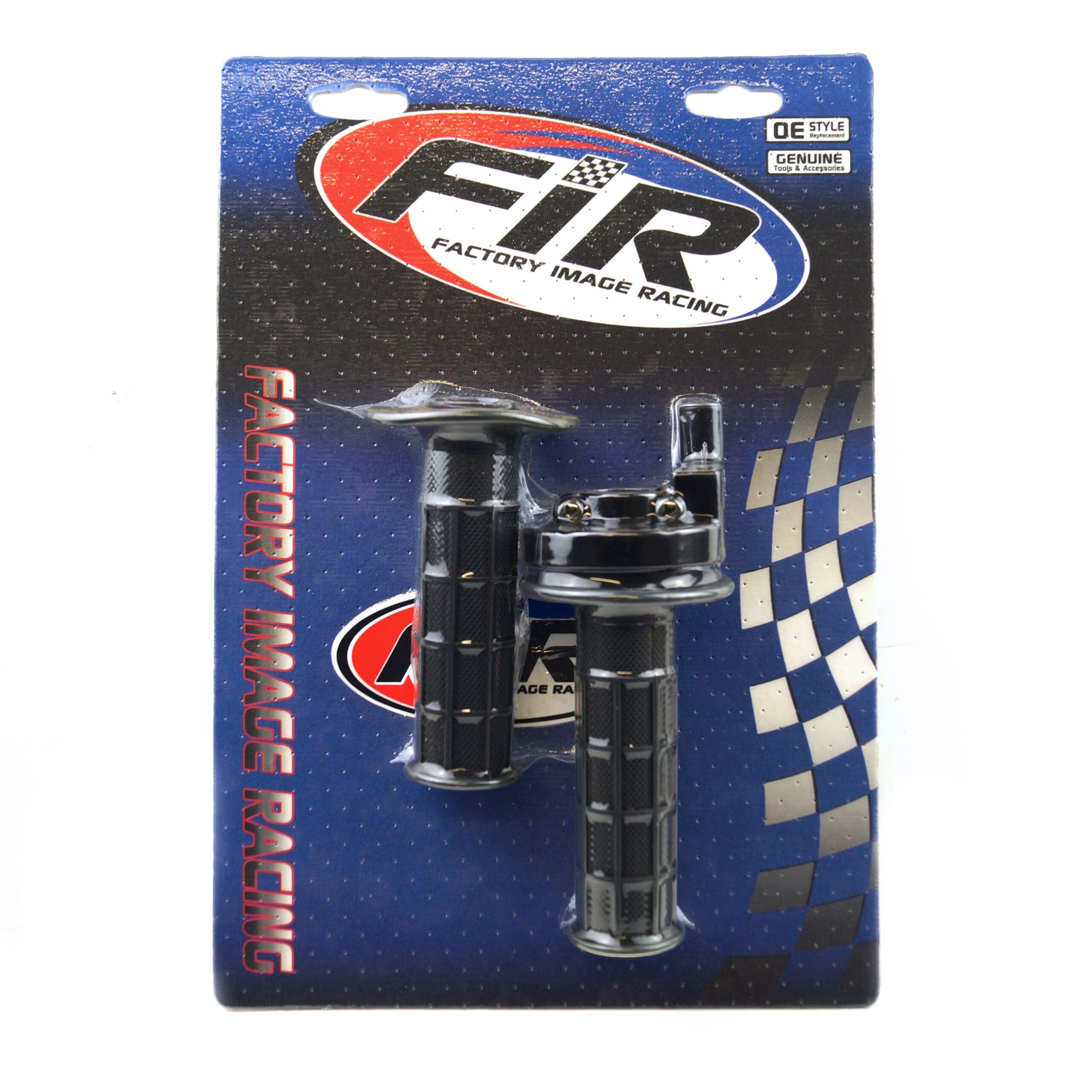 THROTTLE TWISTGRIP ASSY & GRIPS., Throttle Clamp Racing Alloy