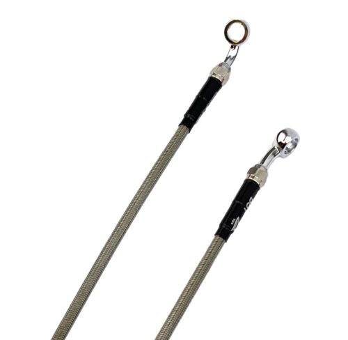 HOSE REAR BRAKE CLEAR / BLK, KAWASAKI KX 450 F 2024-2025, VENHILL K02-2-038/P-CL