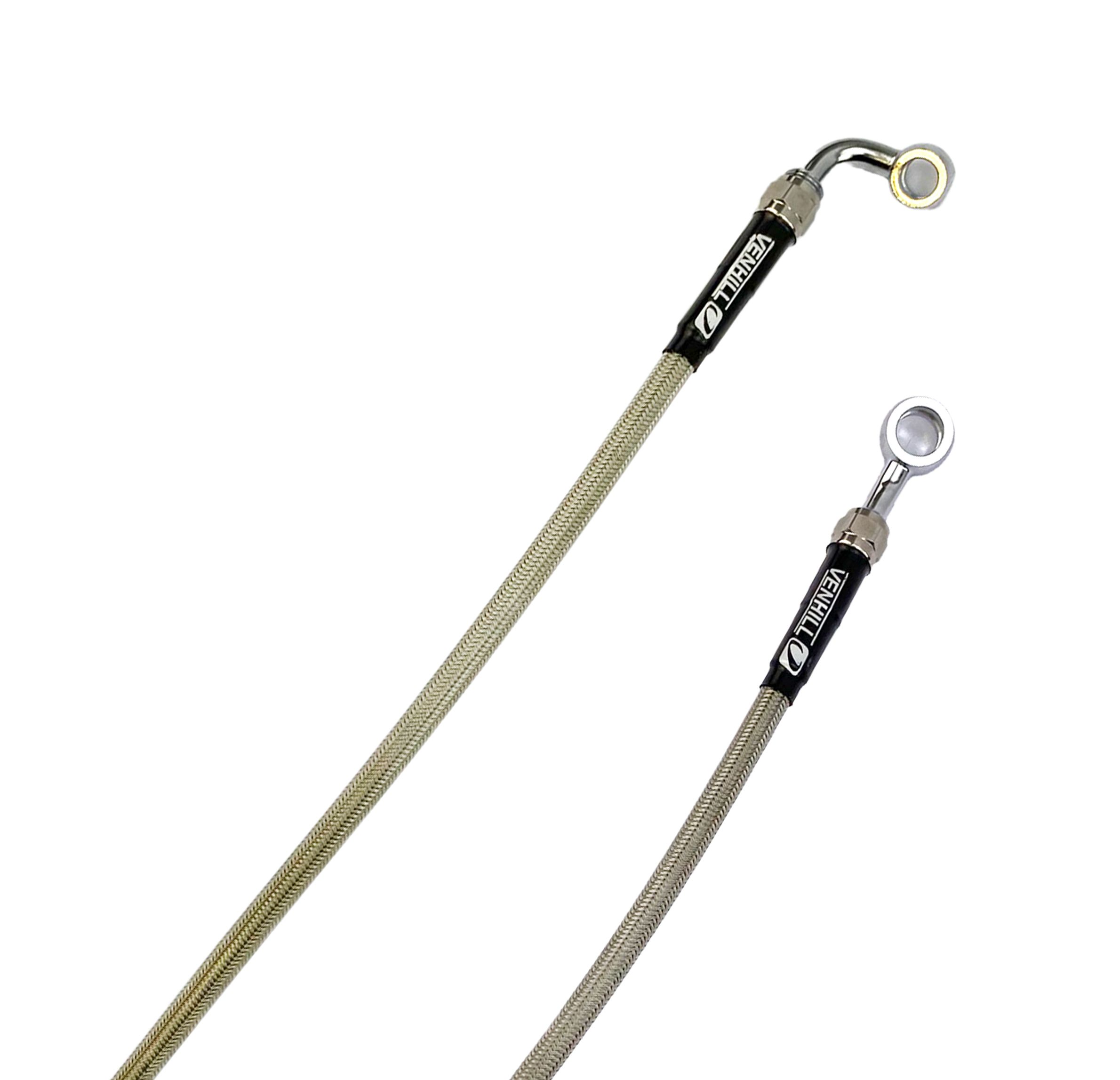 HOSE CLUTCH CLEAR / BLK, GASGAS 2024-2025, VENHILL G06-3-007/P-CL