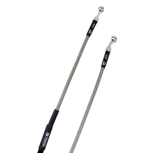 HOSE FRONT BRAKE SILVER / BLACK, KTM SX65 2023-2024 K01-1-049/P