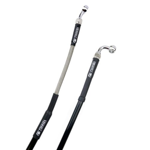 HOSE REAR BRAKE SILVER / BLACK, KTM SX65 2023-2024 K01-2-034/P