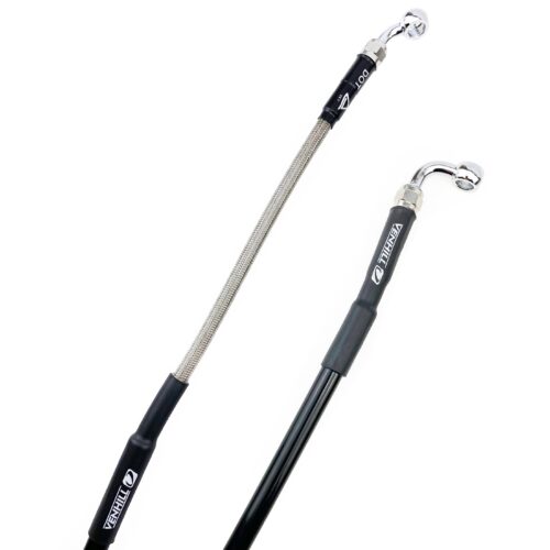 HOSE REAR BRAKE SILVER / BLACK, KTM SX85 2021-23, VENHILL K01-2-032/P