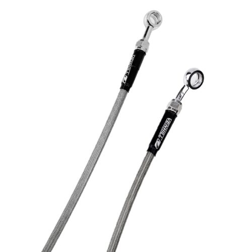 HOSE FRONT BRAKE SILVER / BLACK, YZ85 2019-25 YAMAHA, VENHILL Y01-1-083/P