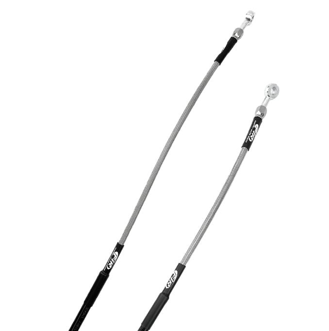 HOSE FRONT BRAKE SILVER / BLACK, KTM 85 SX 2018-2020, 47213010000, REF NO VENHILL K01-1-030/P-CL