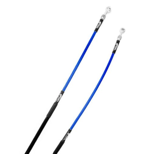 BRAKE HOSE FRONT HUSKY TC85 21-23, KTM SX85 21-23, BLUE/BK K01-1-038/P 47213110000, HUSQVARNA 47213110000