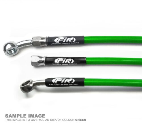 HOSE FRONT BRAKE GREEN / GRN KAWASAKI KLX250 KLX300