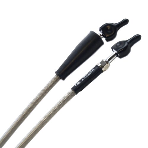 HOSE FRONT BRAKE SILVER / BLK, VENHILL K01-1-032/P, KTM 03-05 SXC625 640LC4