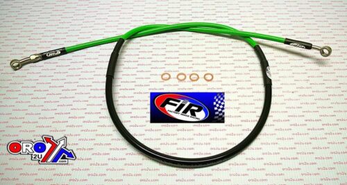 HOSE FRONT BRAKE GREEN/GRN, KX KXF RM RMZ RMX 250 450