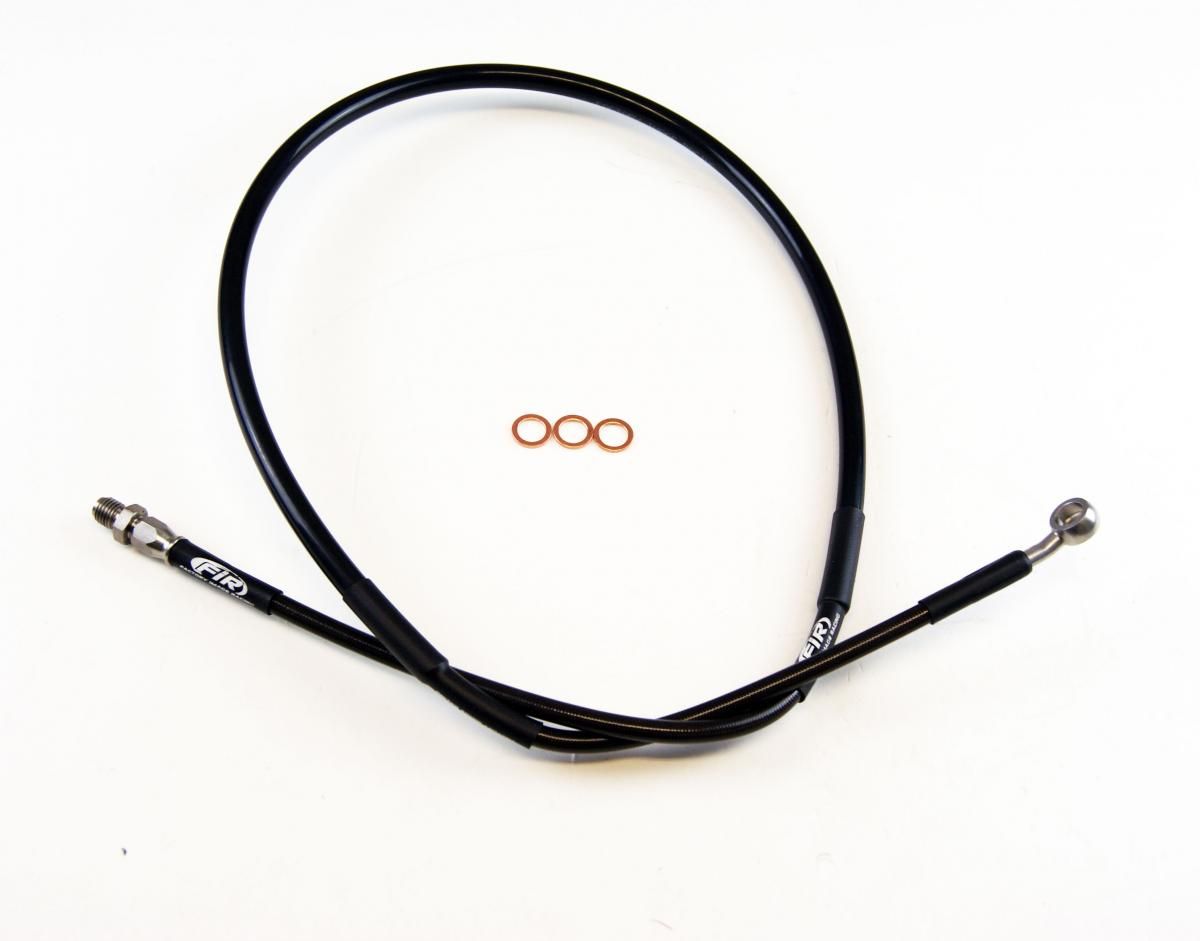 HOSE FRONT BRAKE BLACK/BLK CR125 / CR250 / CR500 - Image 3