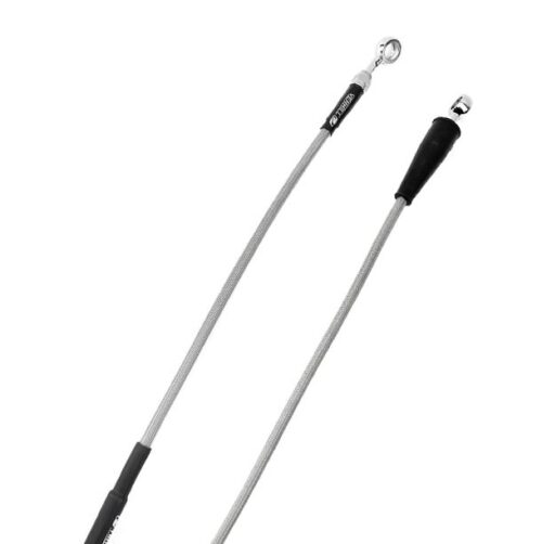 HOSE FRONT BRAKE SILVER/BLK, VENHILL Y01-1-032/P