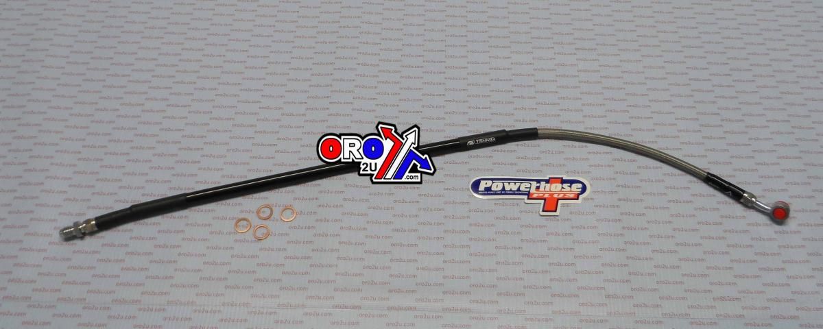 HOSE REAR BRAKE SILVER / BLK, VENHILL Y01-2-005/P, 1992-1993 WR200 RD, RE YAMAHA