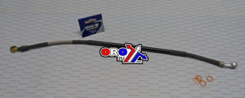 HOSE REAR BRAKE SILVER / BLK KAWASAKI KX65 2004 A5 RM85 K02-2-020/P