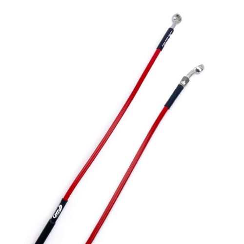 HOSE FRONT BRAKE RED / BLACK, KX KXF RM RMZ RMX 250 450