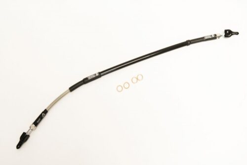 HOSE REAR BRAKE SILVER / BLK, KTM SX65 2009 – 2022, VENHILL K01-2-028/P