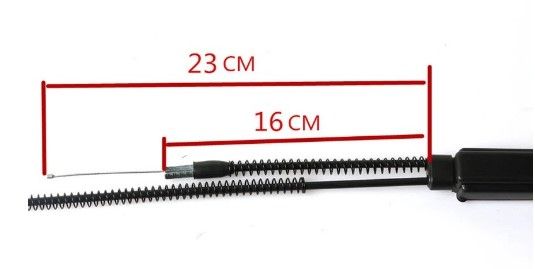 THROTTLE CABLE 1980-1981 YAMAHA DT125 DT175 3J0-26311-02-00 3J0-26311-01-00 - Image 4