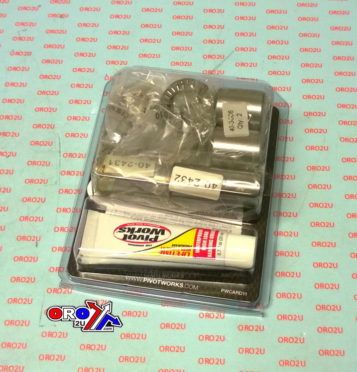 SWINGARM BEARING KIT CRF450R, PIVOT WORKS PWSAK-H37-000 HONDA MX, PWSAKH37000