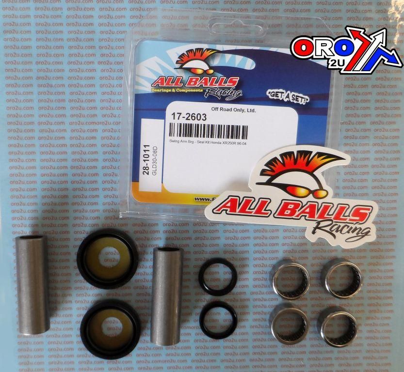 SWINGARM BEARING KIT ALLBALLS, ALLBALLS 28-1011 HONDA XR250R 96-04 - Image 3