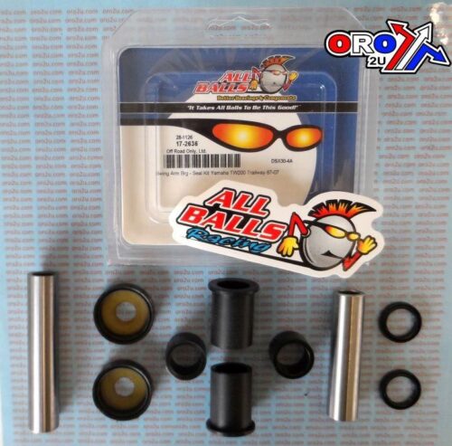 SWINGARM BEARING KIT ALLBALLS, ALLBALLS 28-1126 YAMAHA TW200 87-22
