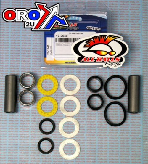 SWINGARM BEARING KIT ALLBALLS, ALLBALLS 28-1143 YAMAHA IT/YZ 125/175/250/465/490 80-83