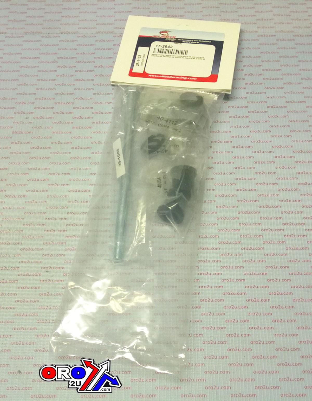 SWINGARM BUSH KIT CRF50, ALLBALLS 28-1163 HONDA XR50 - Image 2