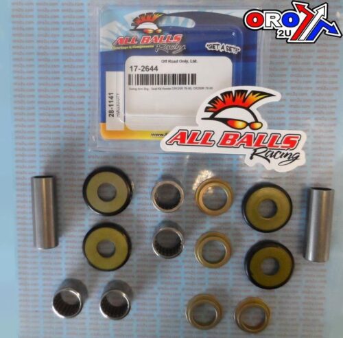 SWINGARM BEARING KIT ALLBALLS, ALLBALLS 28-1141 HONDA CR125/250R 78-80