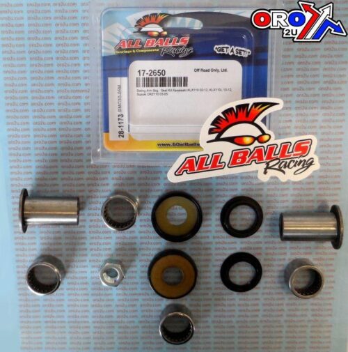 SWINGARM BEARING KIT ALLBALLS, ALLBALLS 28-1173 KAW KLX110 02-22/SUZ DRZ1100 03-06