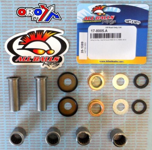 SWINGARM BEARING KIT ALLBALLS, ALLBALLS 28-1089 SUZUKI RM85 03-16