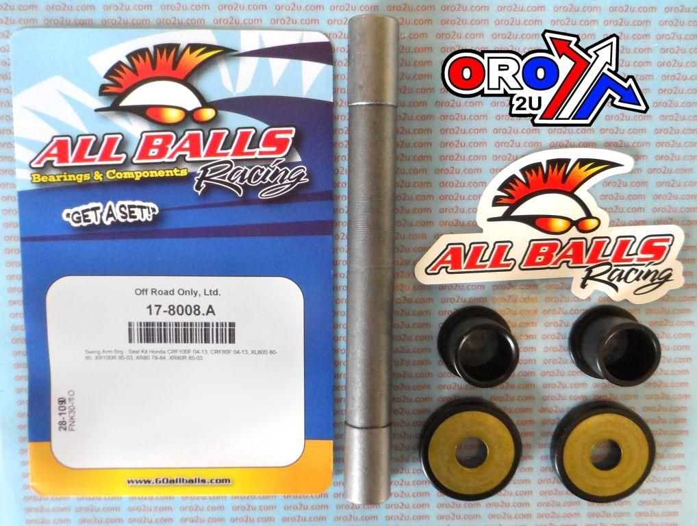SWINGARM BEARING KIT ALLBALLS, ALLBALLS 28-1090 HONDA XR/CRF80/100 85-13 - Image 3