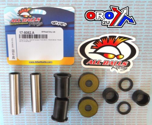 SWINGARM BEARING KIT ALLBALLS, ALLBALLS 28-1122 YAMAHA TT/TTR 225/230 86-22