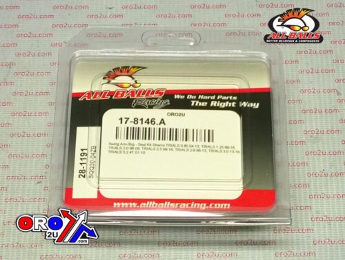 SWINGARM BEARING KIT ALLBALLS, ALLBALLS 28-1191 SHERCO TRIALS