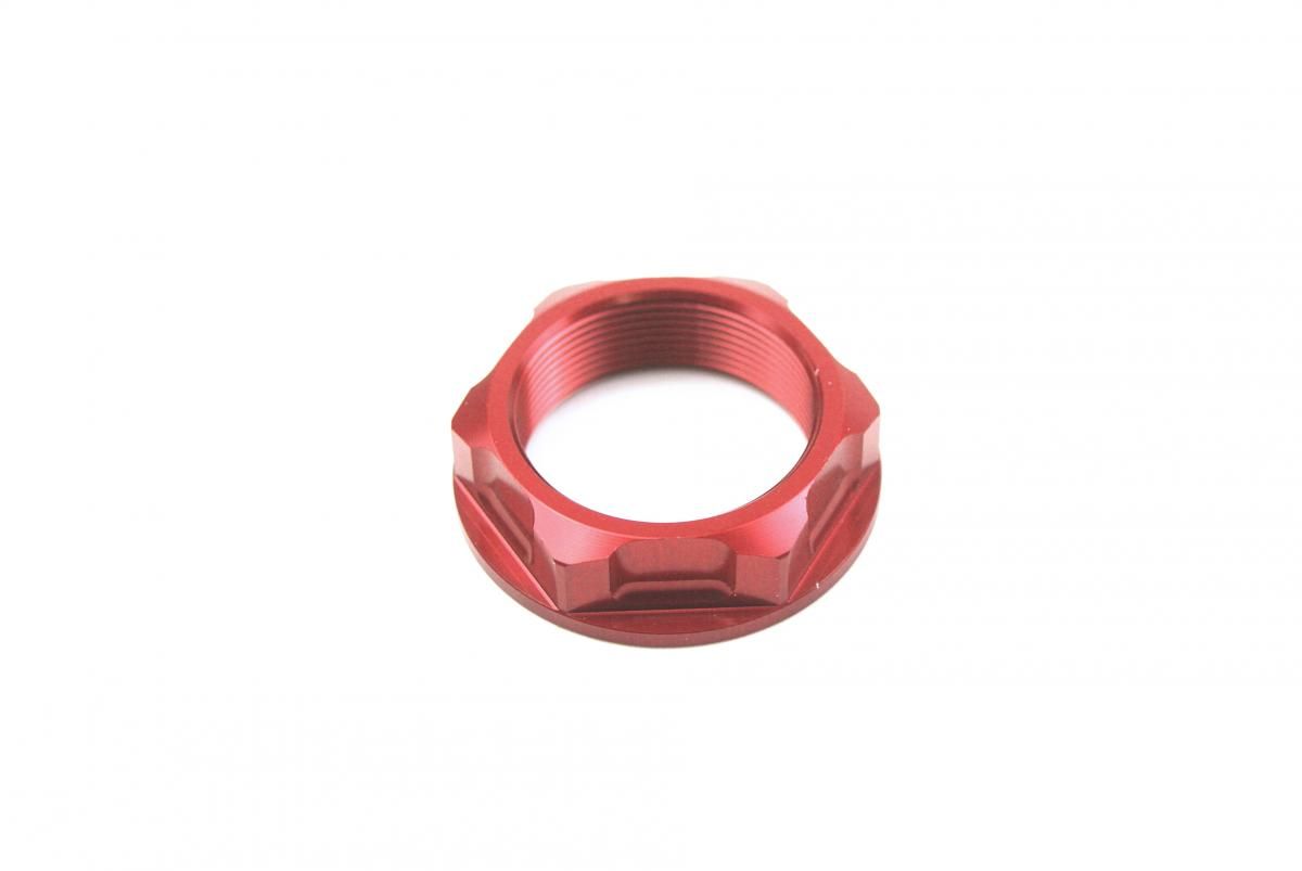 M26x1.00mm STEM NUT EACH RED, ALUMINIUM / CRF CR / RED, / CNC - Image 3