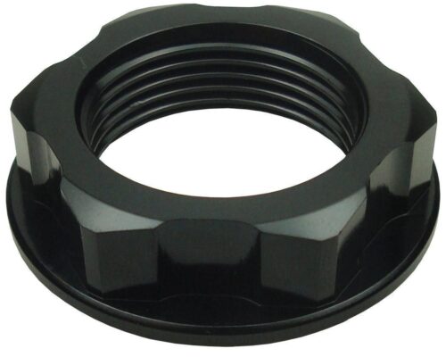 M22x1.00mm STEM NUT EACH BLACK, ALUMINIUM / KX KLX KDX CR RM, / CNC