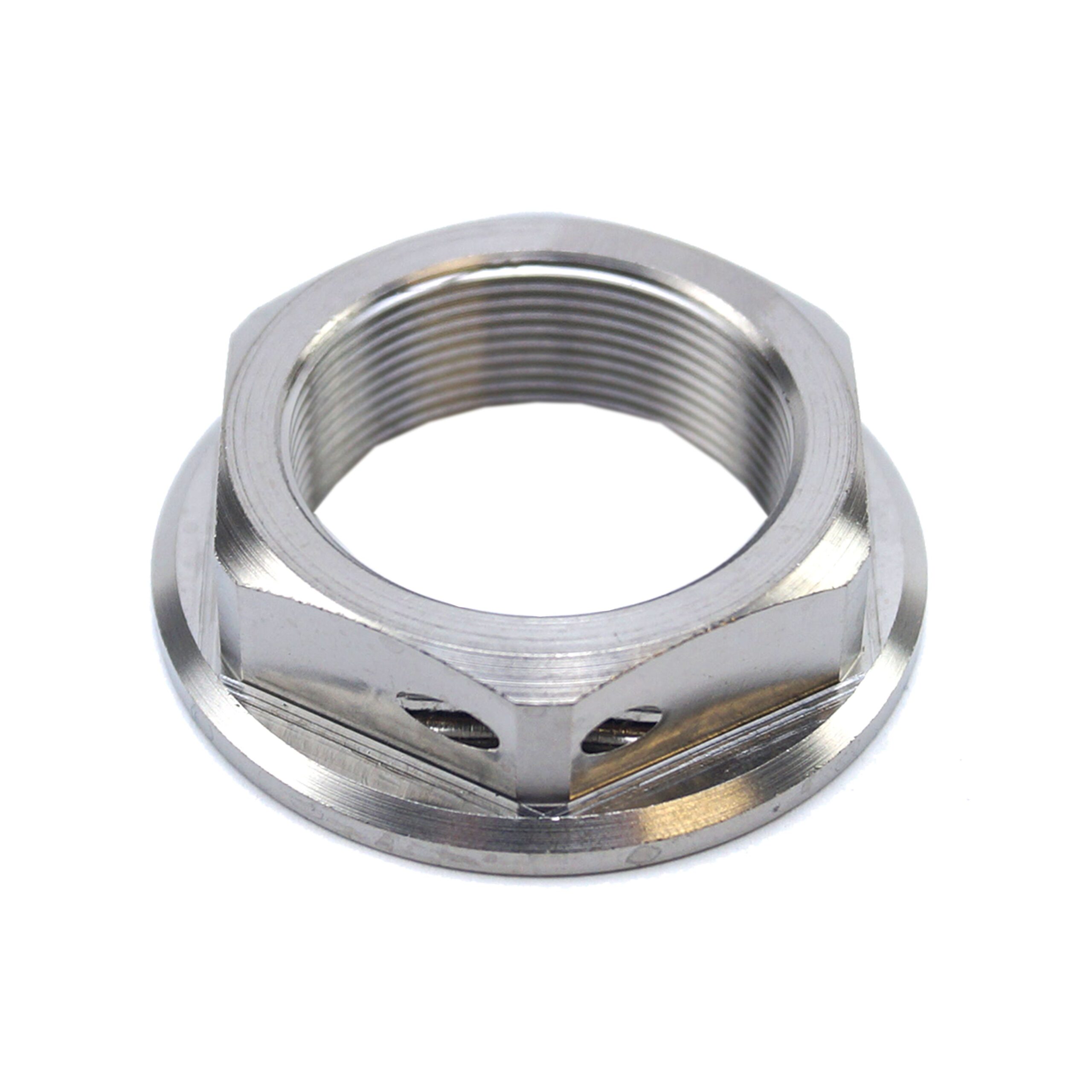 GR5 M26x1.00mm STEM NUT EACH, TITANIUM / CRF CR, / CNC - Image 4